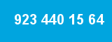923 440 15 64 923 440 15 64